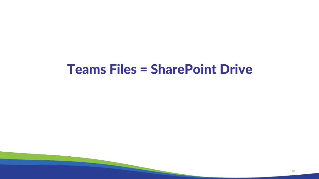 teams files sharepoint drive