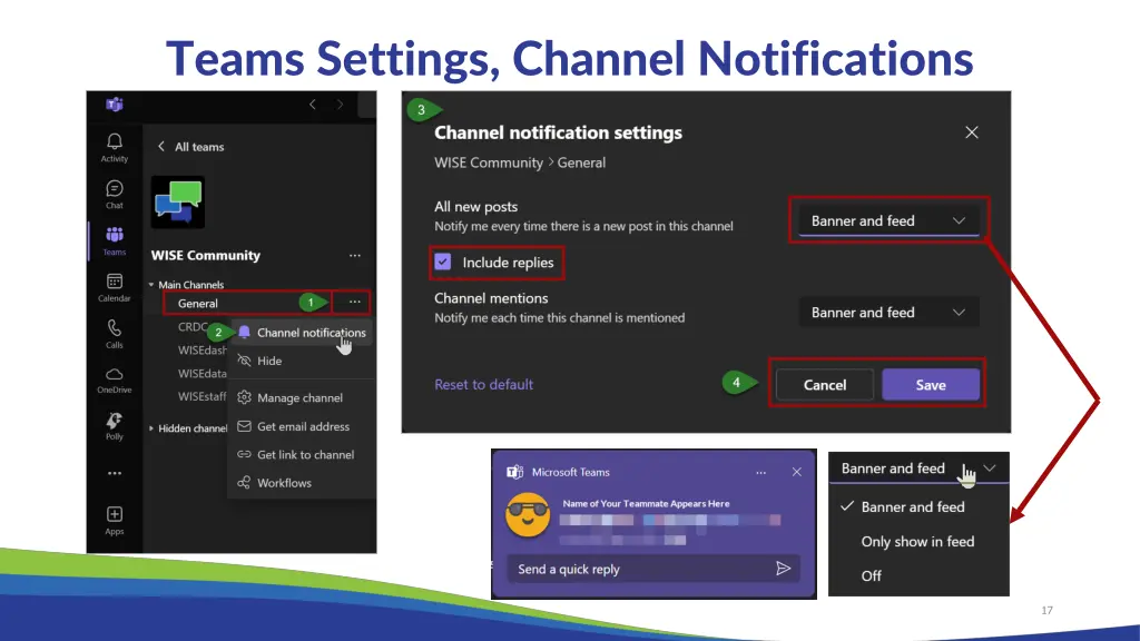 teams settings channel notifications
