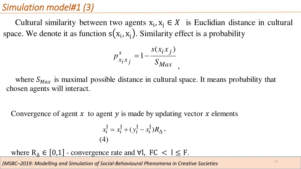 s simulation imulation model 1 2