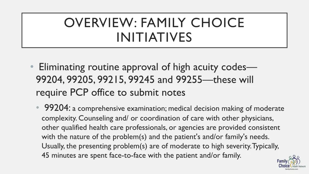 overview family choice initiatives 1