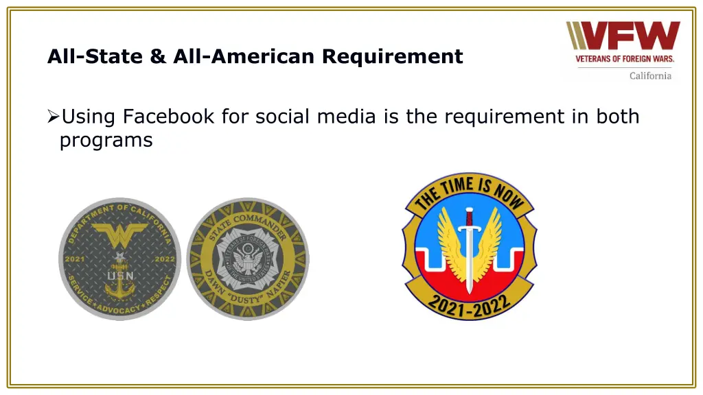 all state all american requirement