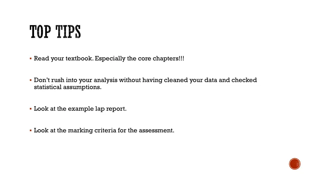 top tips