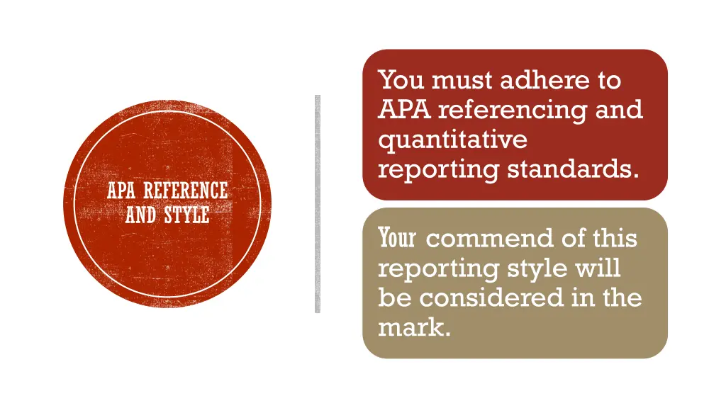 you must adhere to apa referencing
