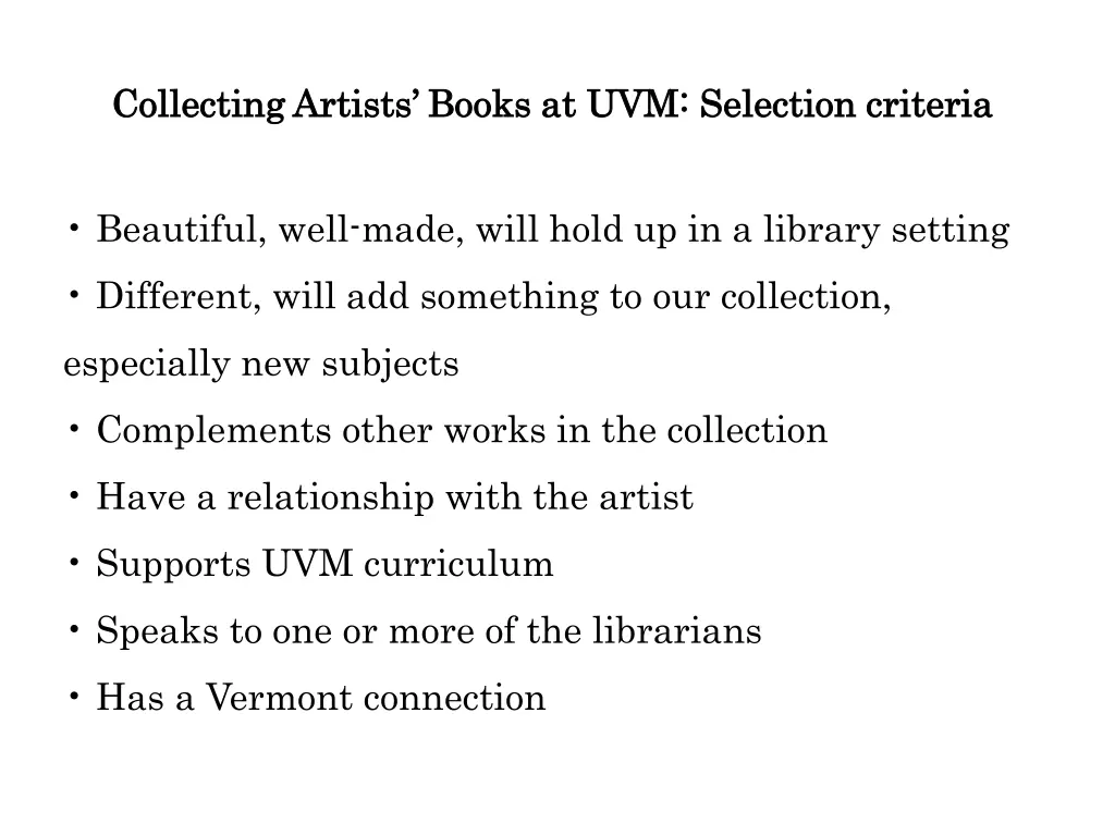 collecting artists collecting artists books at uvm