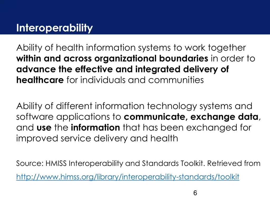 interoperability