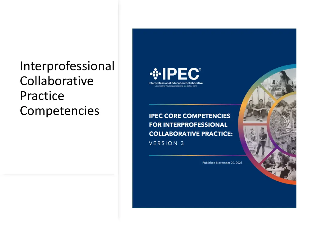 interprofessional collaborative practice 1