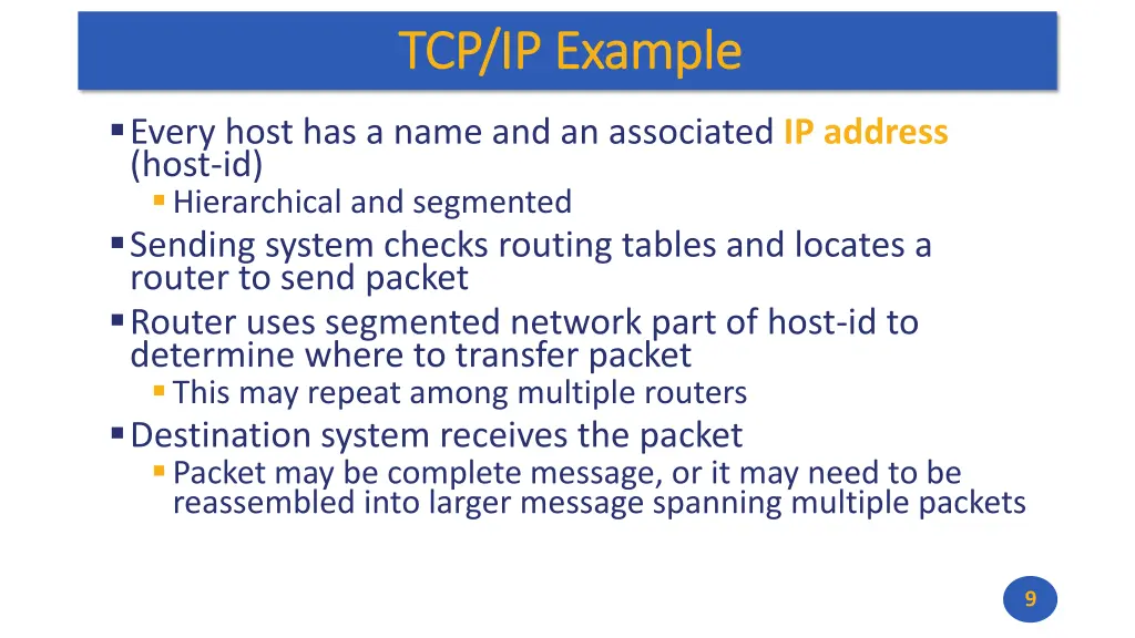 tcp ip example tcp ip example