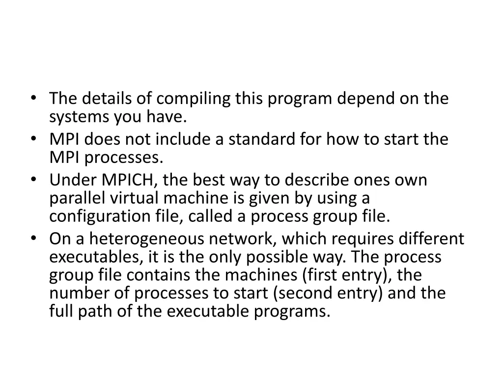 the details of compiling this program depend