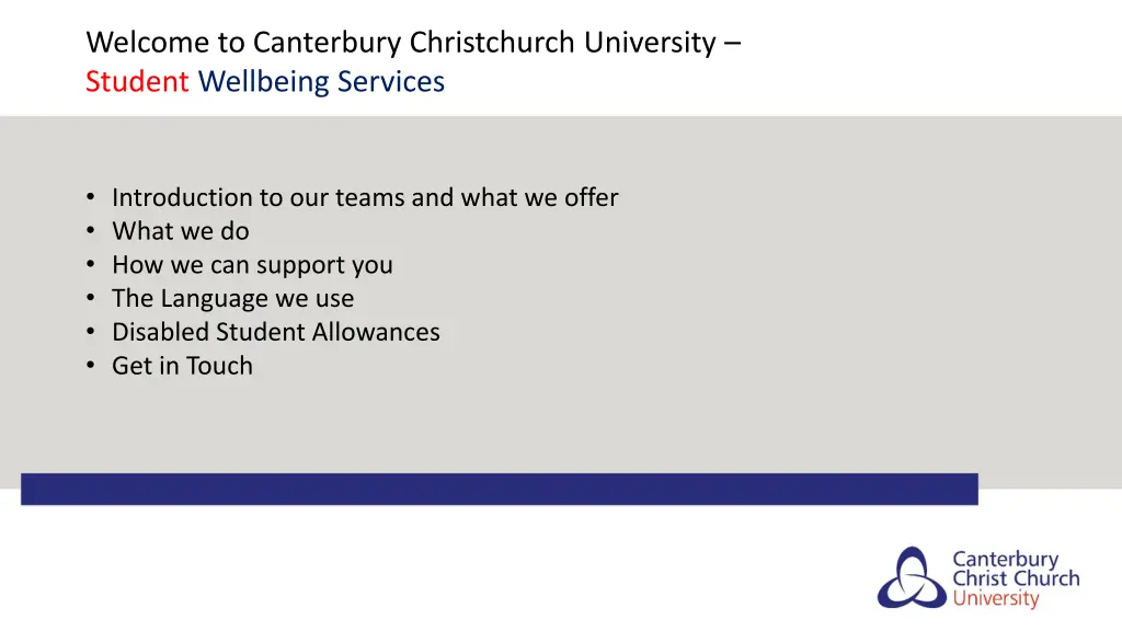 welcome to canterbury christchurch university
