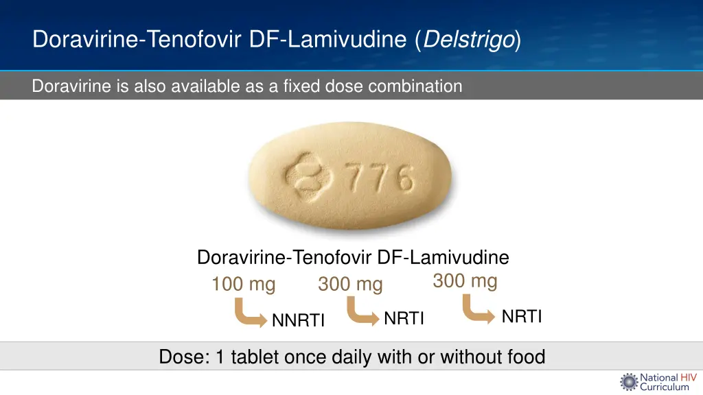 doravirine tenofovir df lamivudine delstrigo