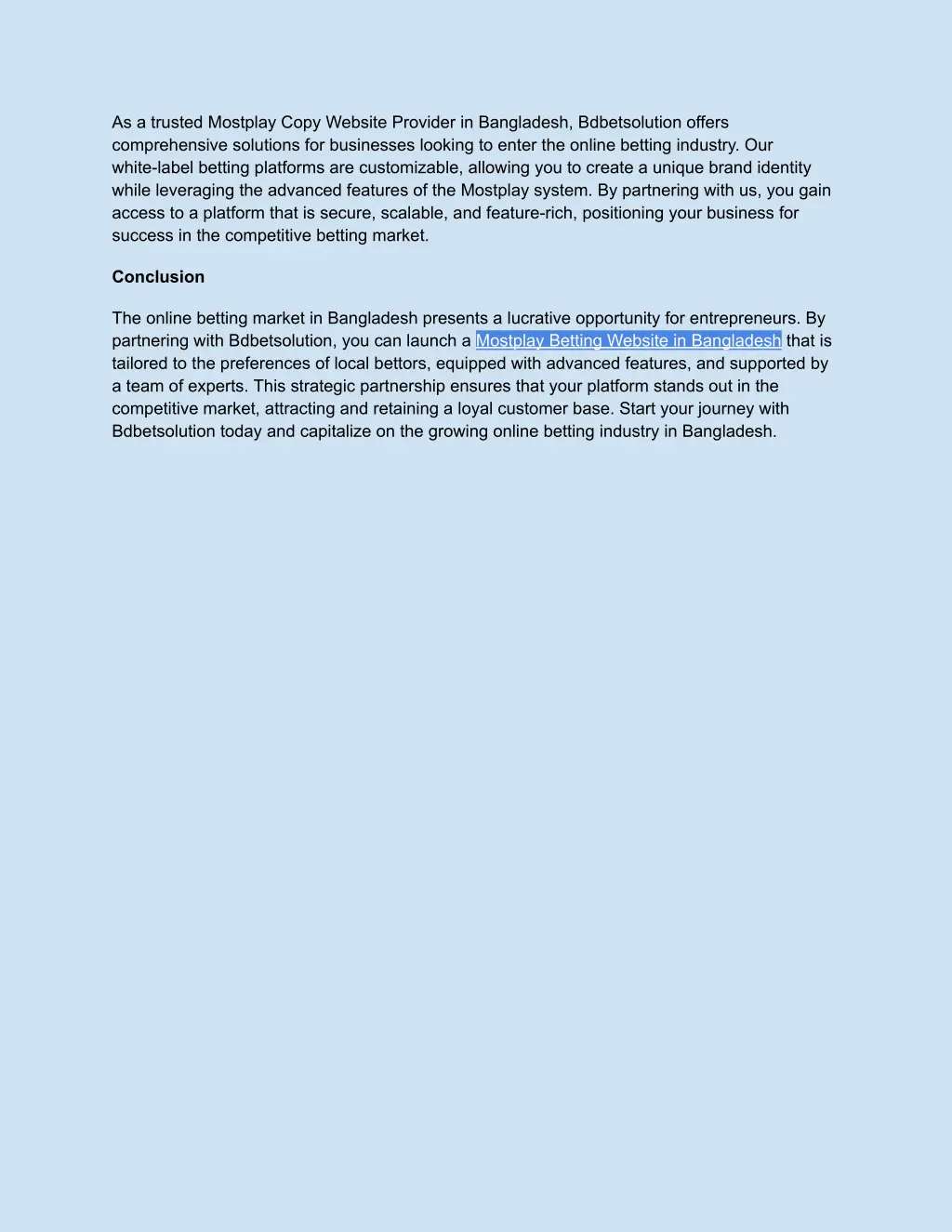as a trusted mostplay copy website provider