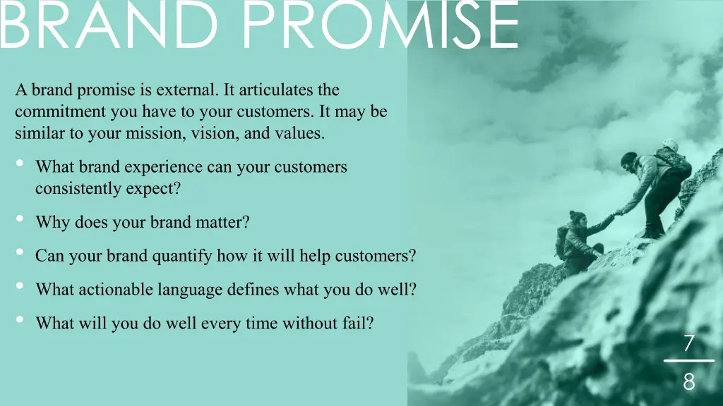 brand promise