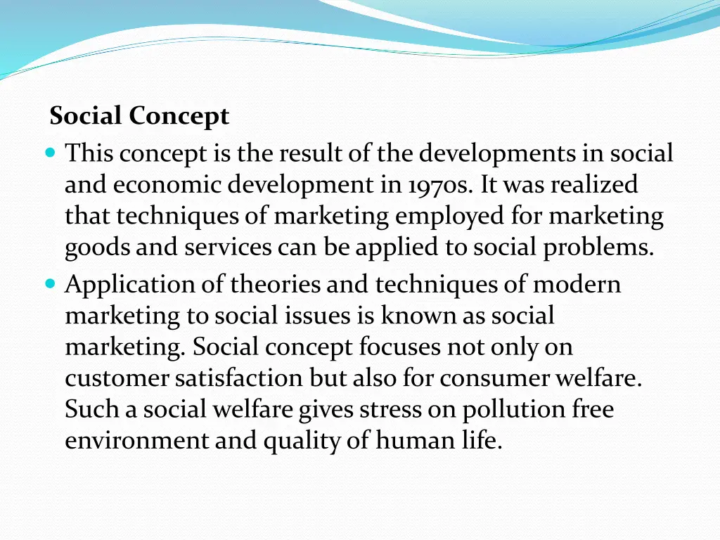 social concept this concept is the result