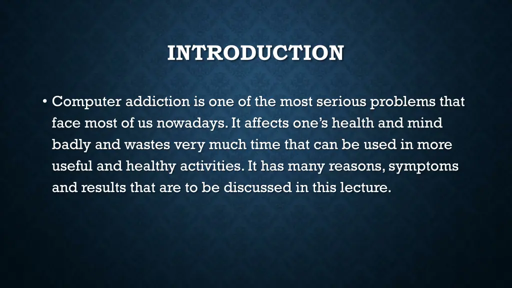 introduction