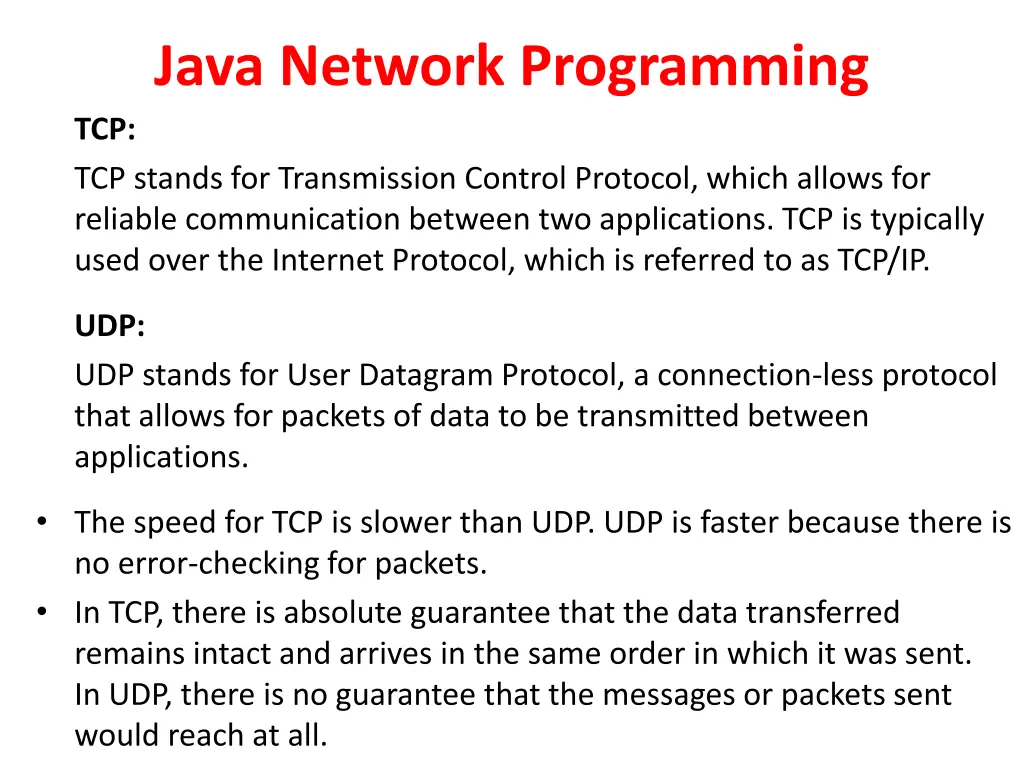 java network programming 2