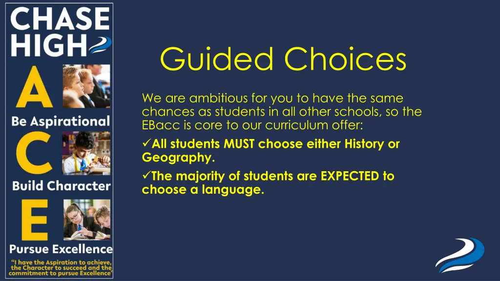 guided choices
