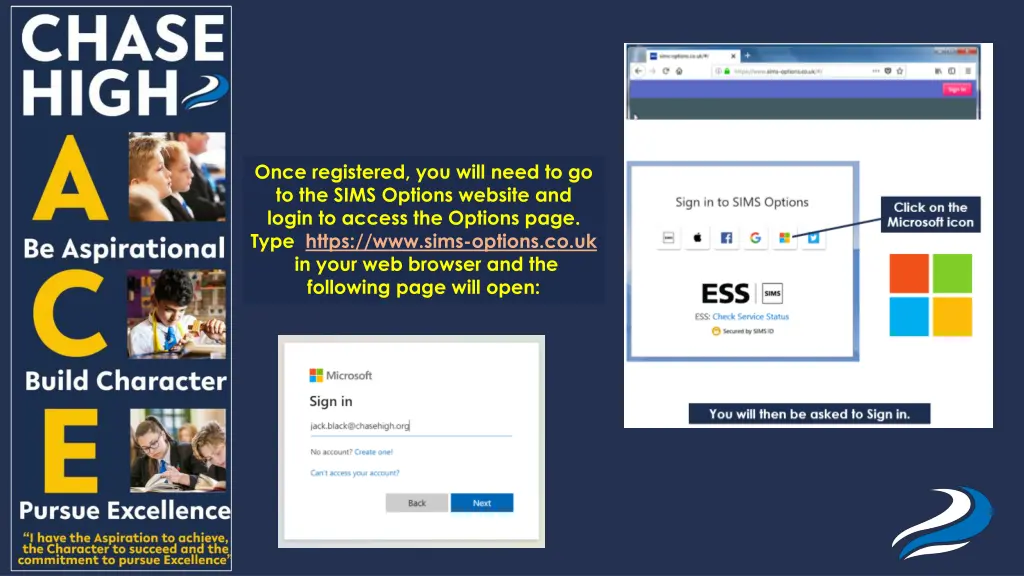 once registered you will need to go to the sims