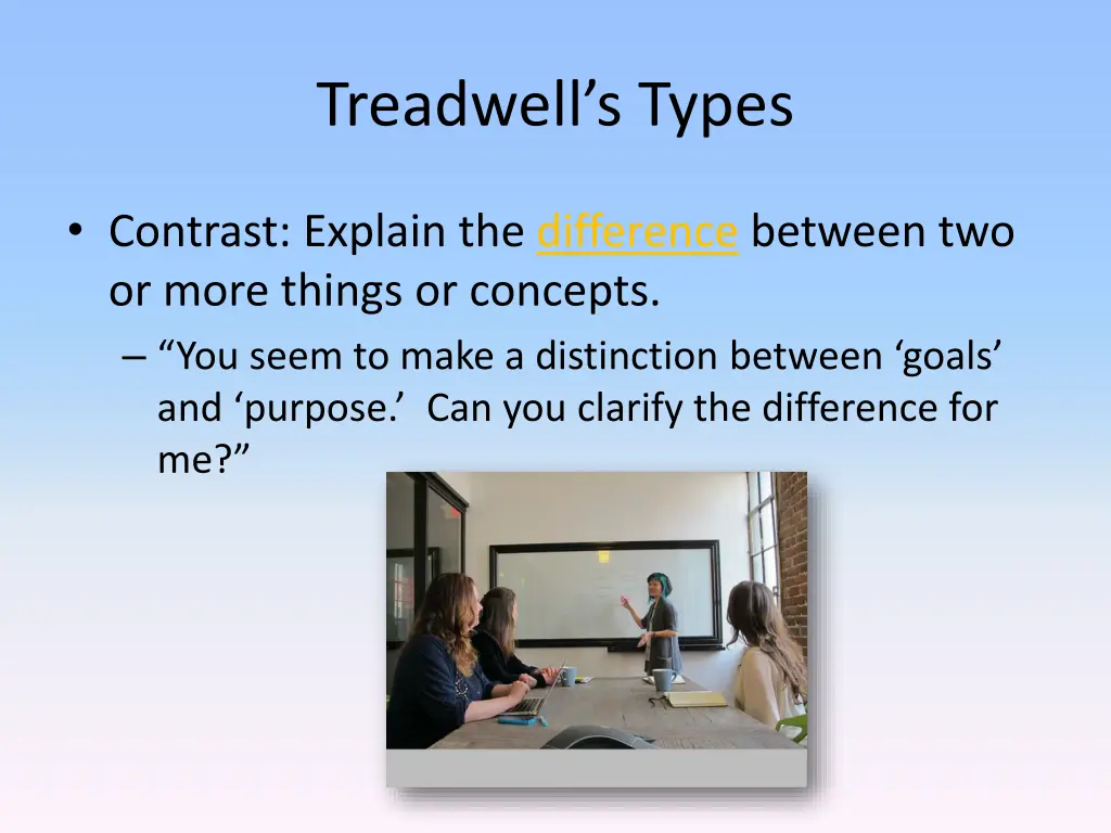 treadwell s types 2