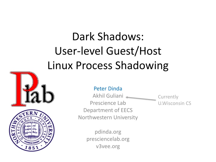 dark shadows user level guest host linux process