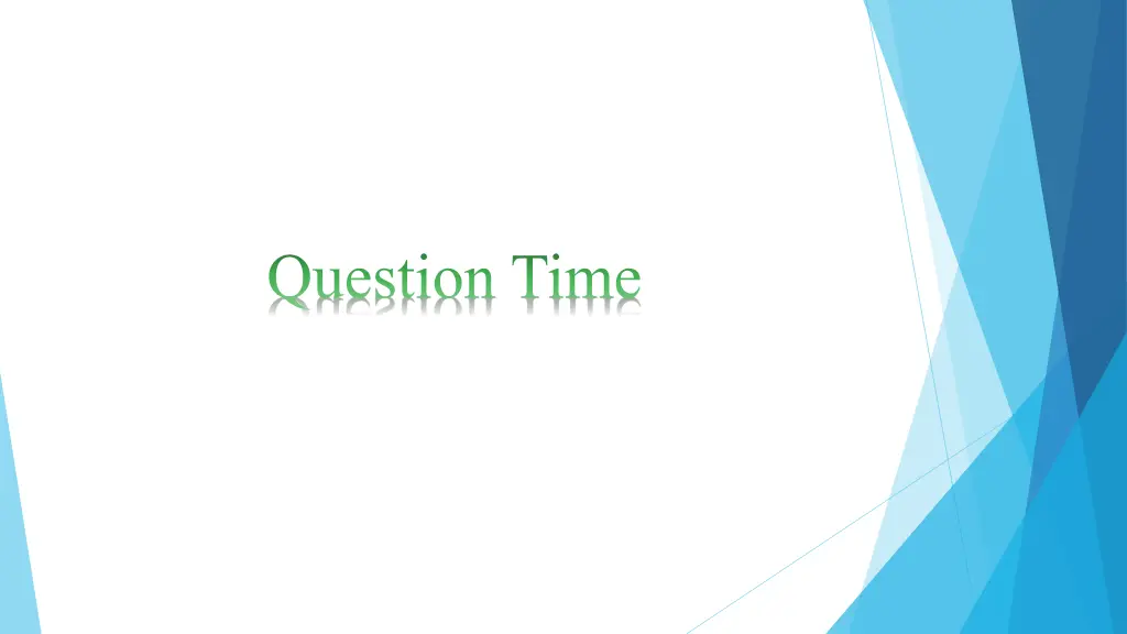 question time