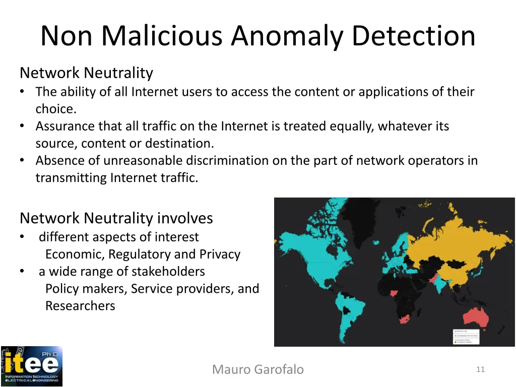 non malicious anomaly detection