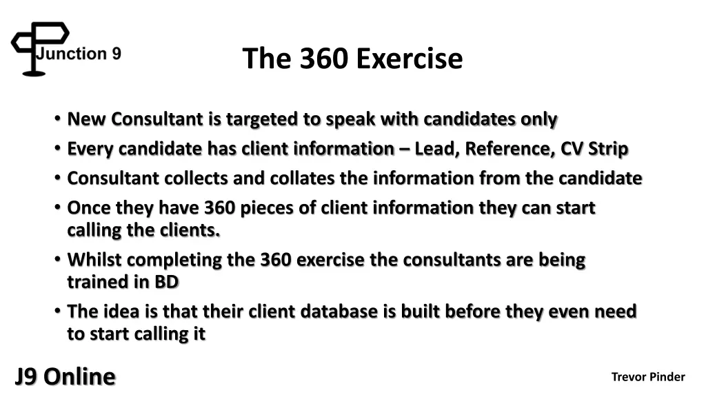 the 360 exercise