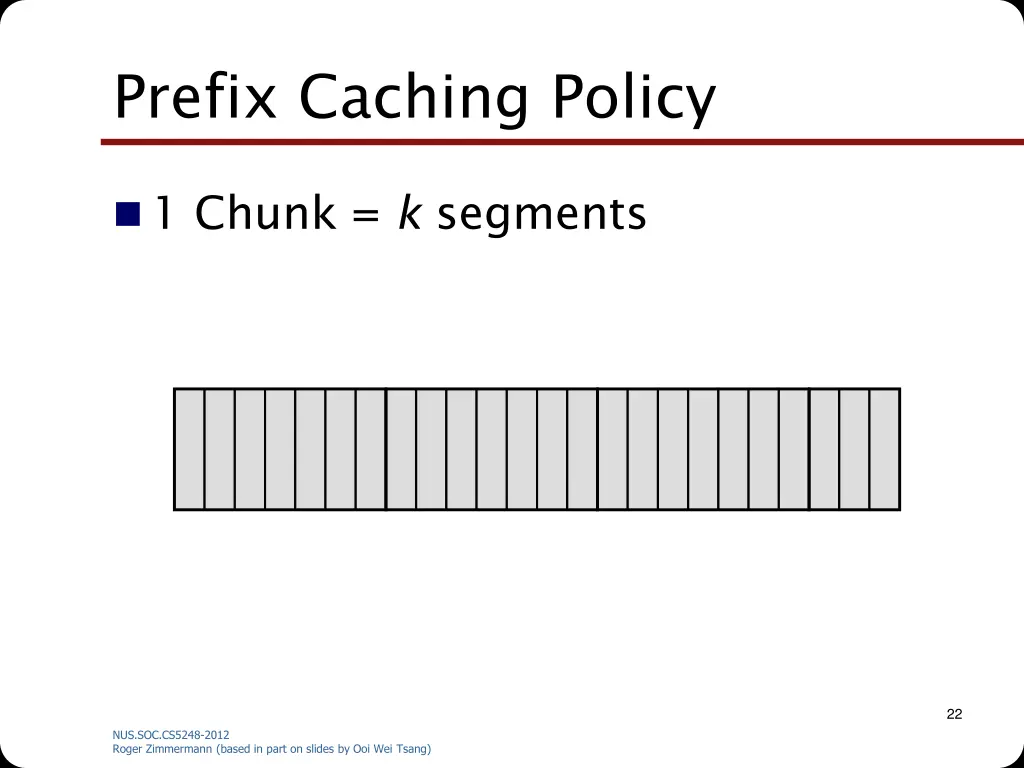 prefix caching policy