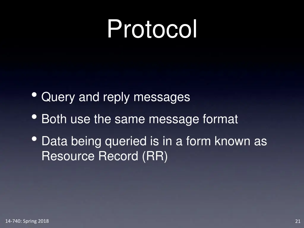 protocol