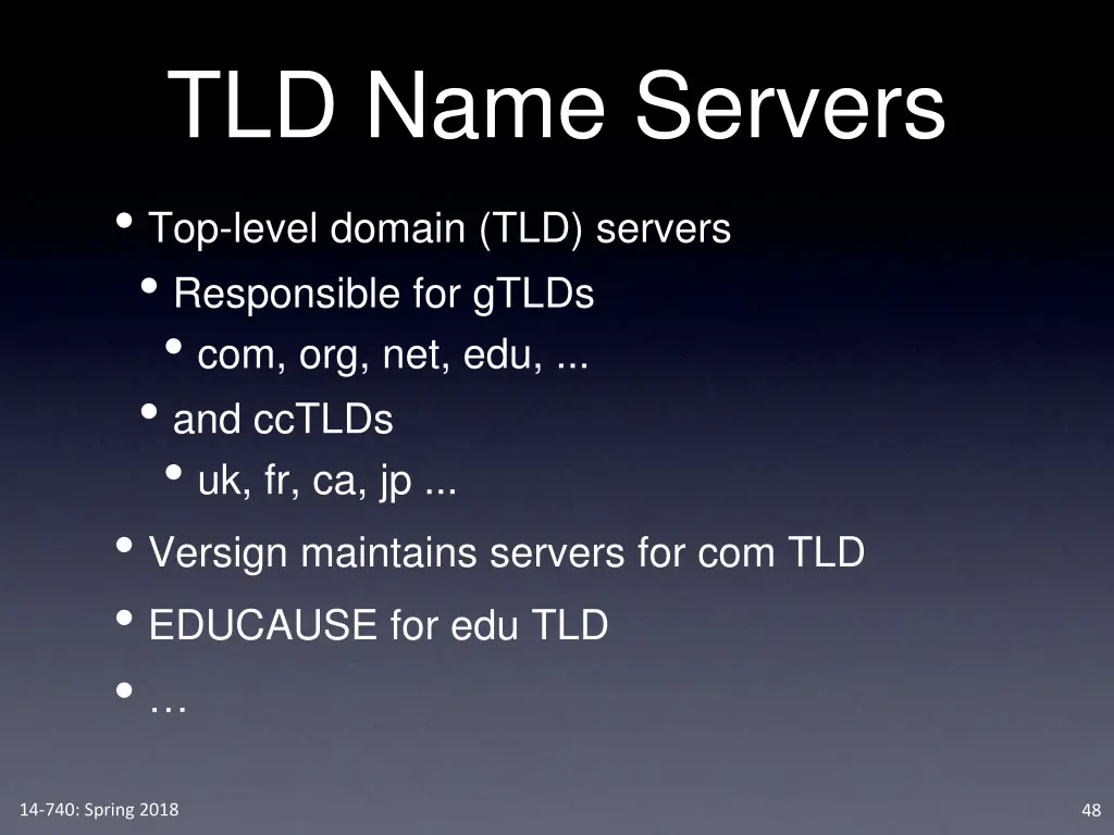 tld name servers top level domain tld servers