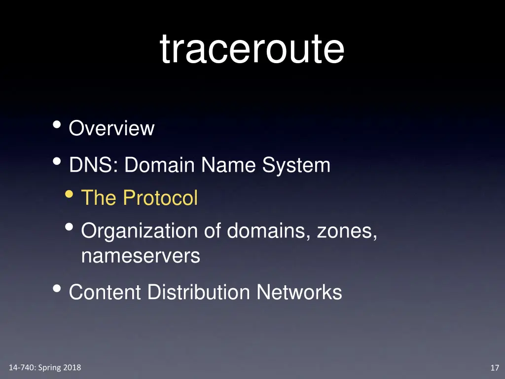 traceroute 2