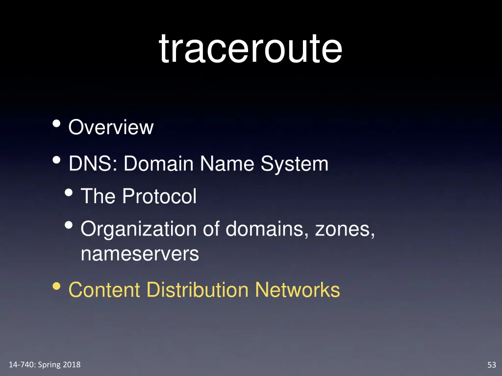 traceroute 4