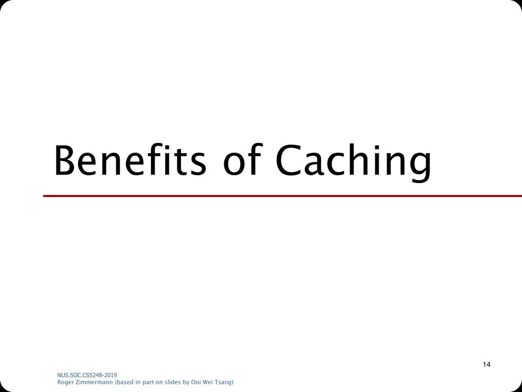 benefits of caching