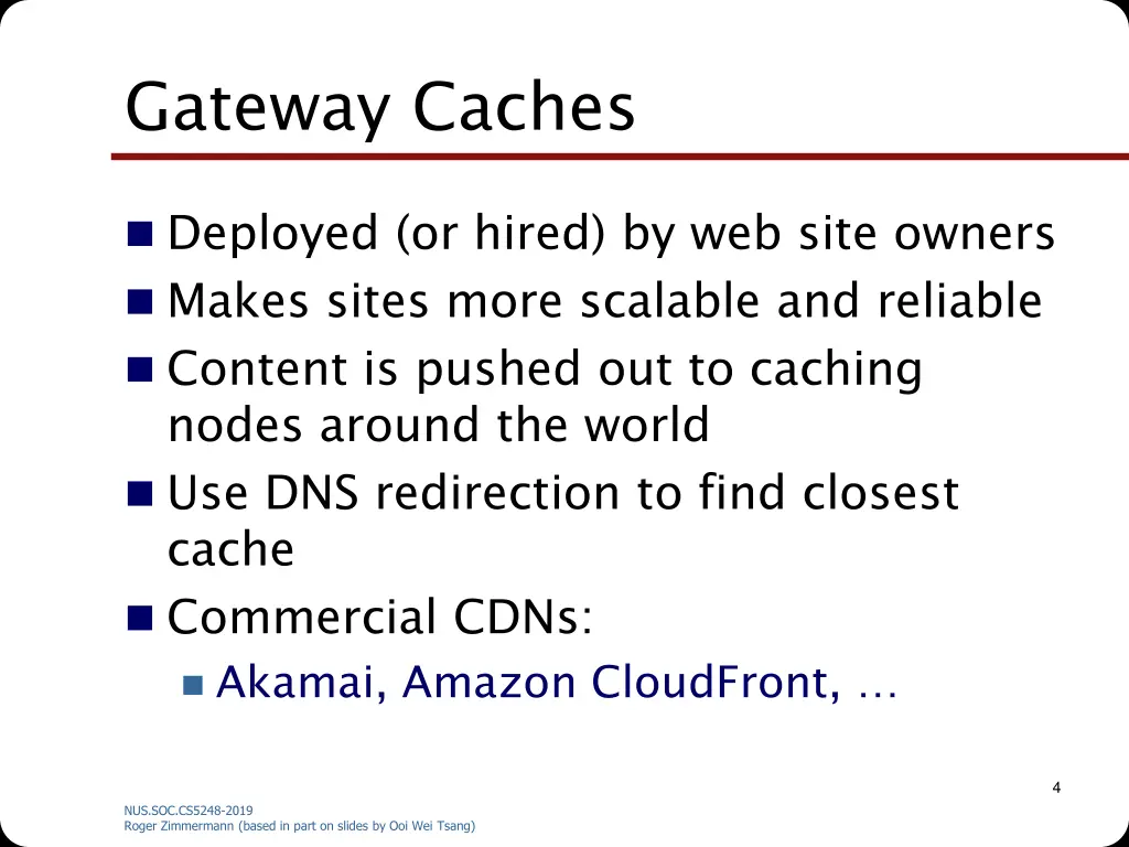 gateway caches