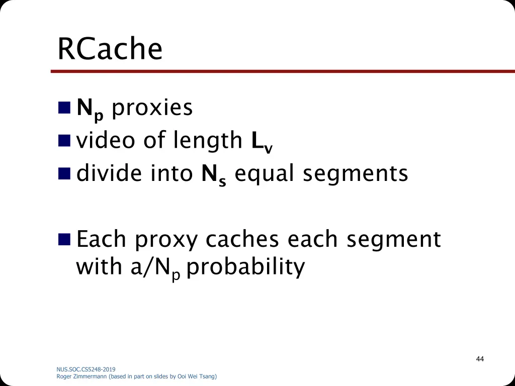 rcache
