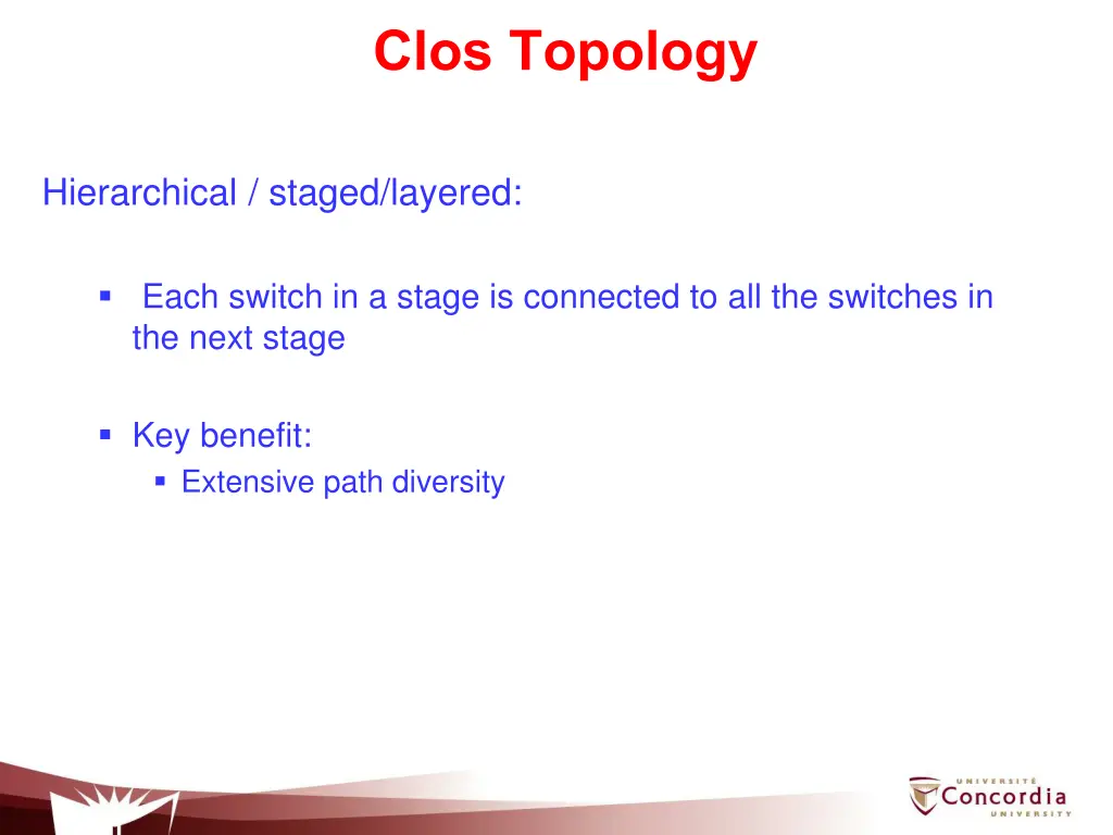 clos topology