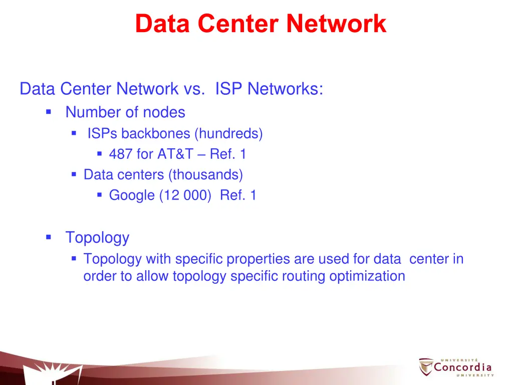 data center network 1