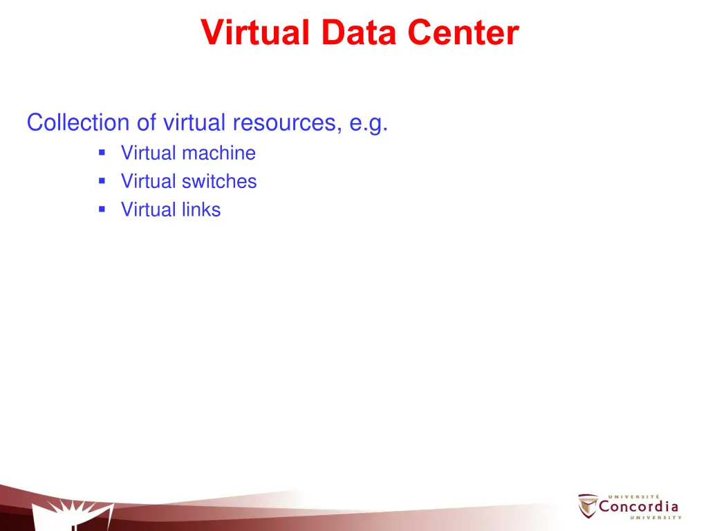 virtual data center