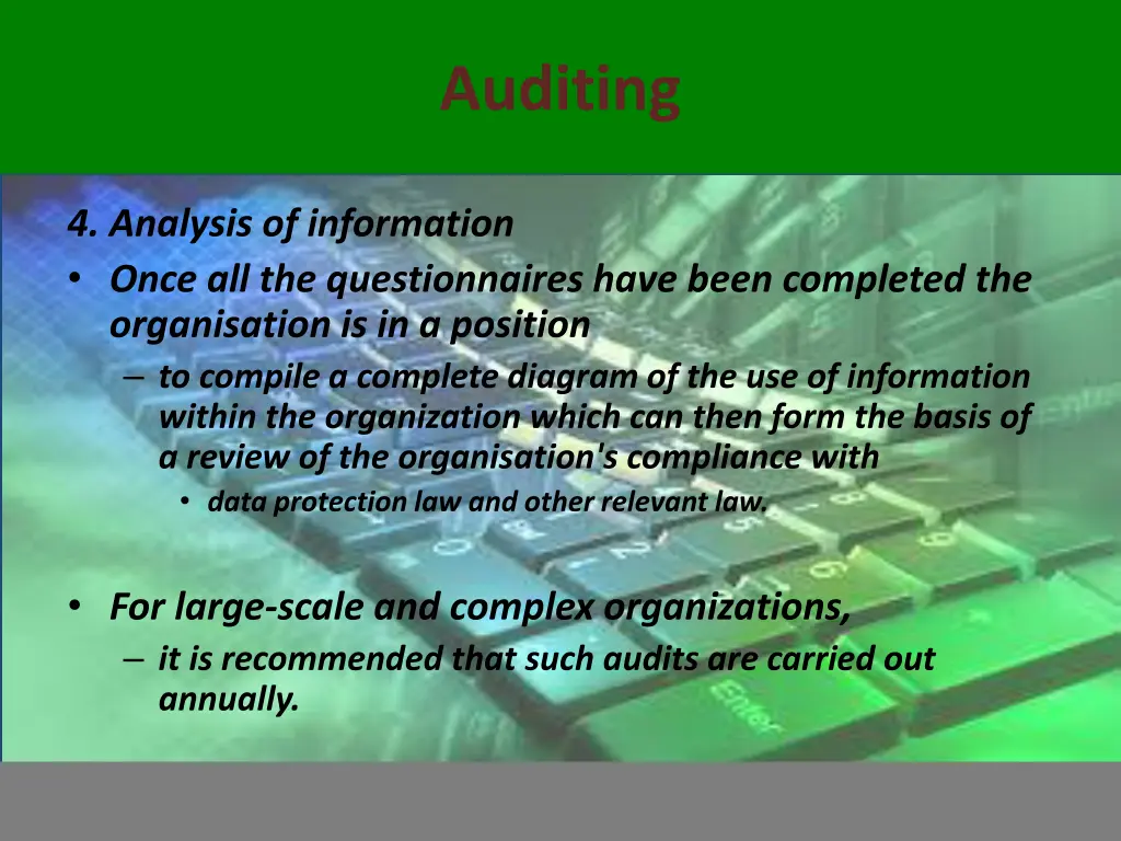 auditing 3