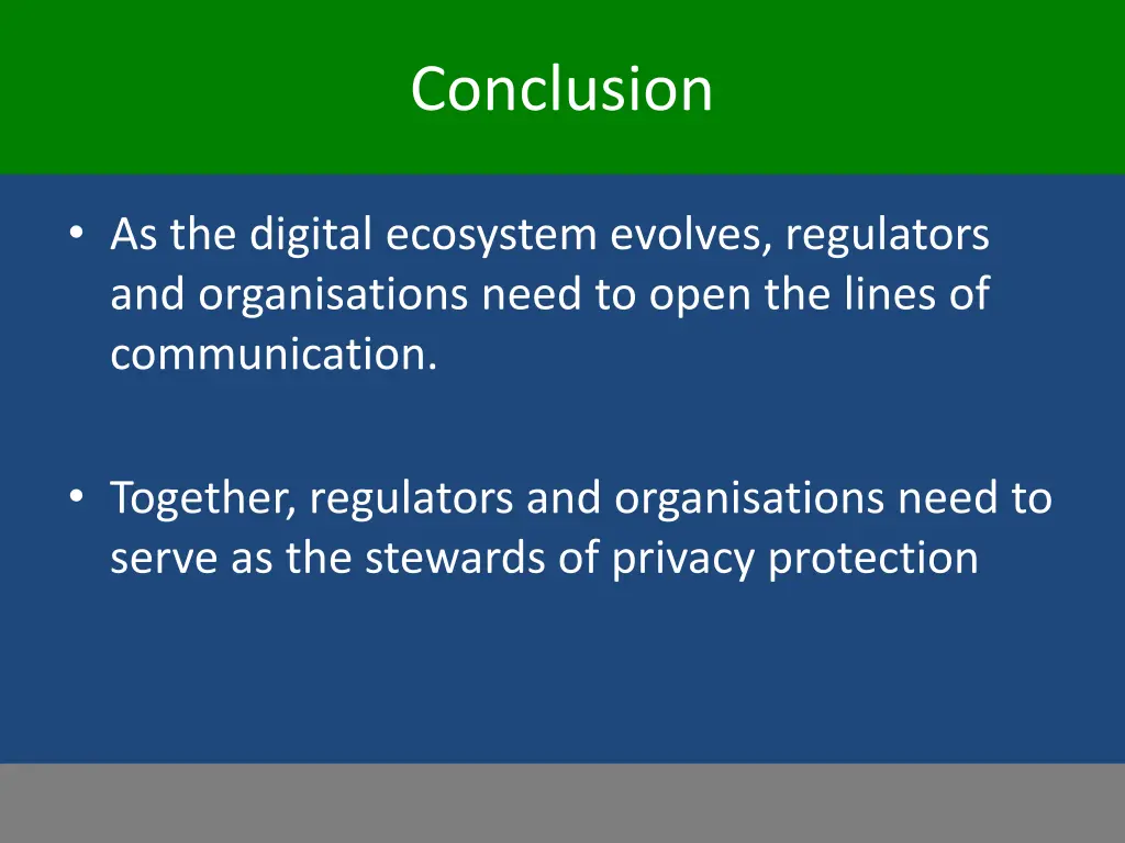 conclusion