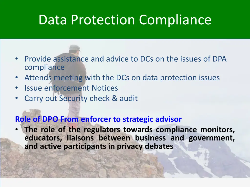 data protection compliance