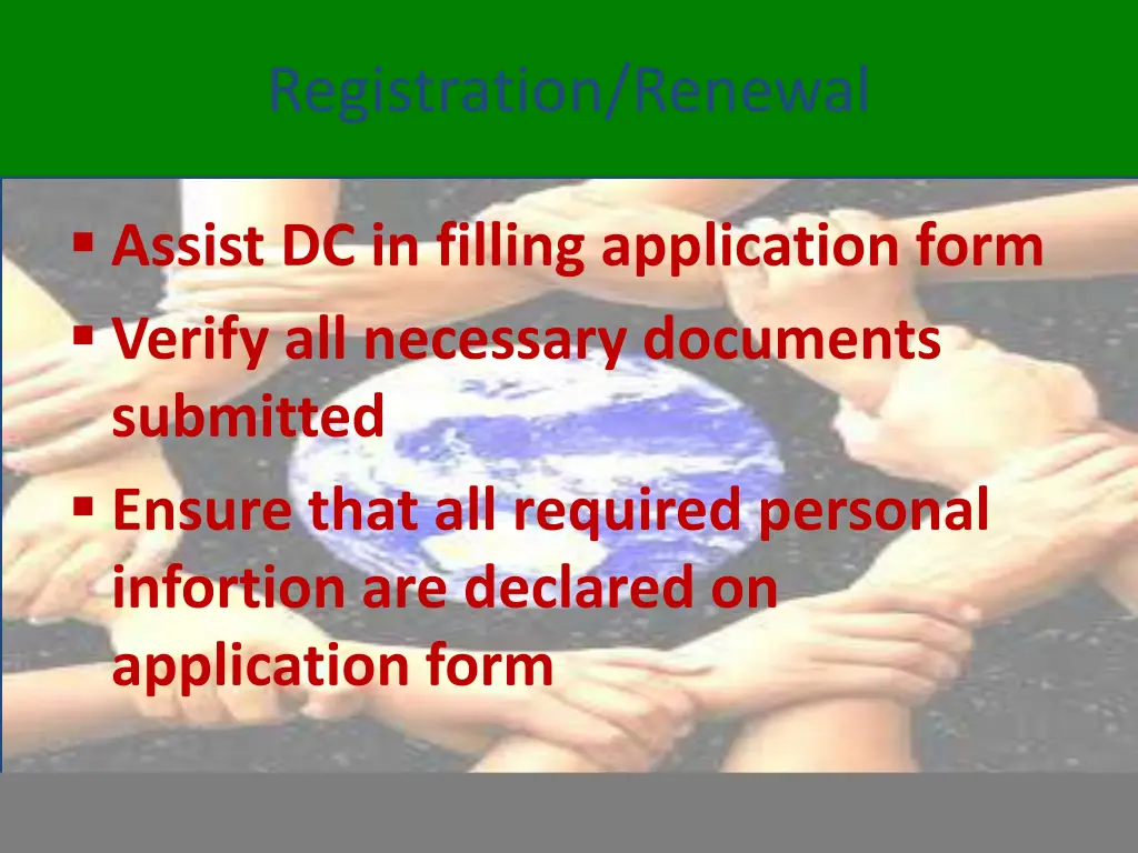 registration renewal