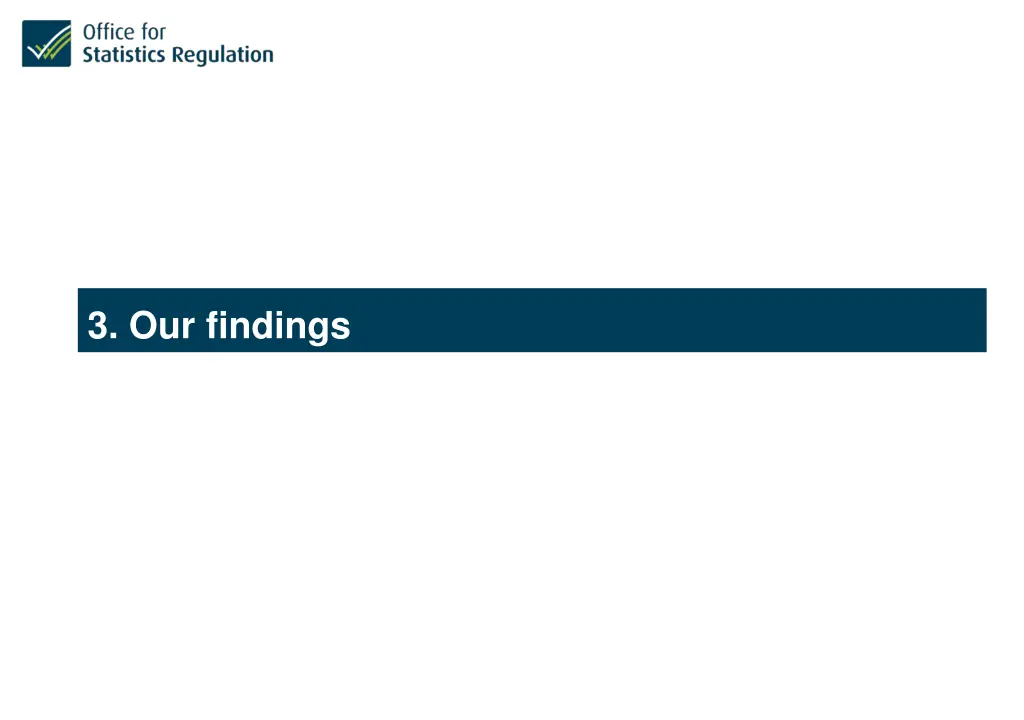 3 our findings