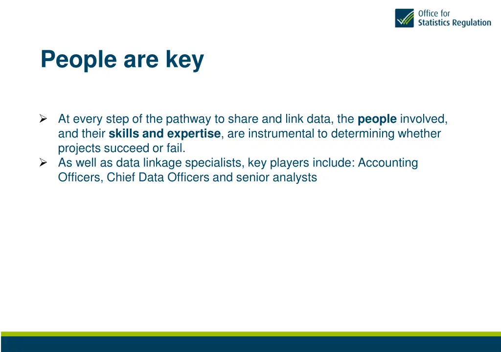 people are key