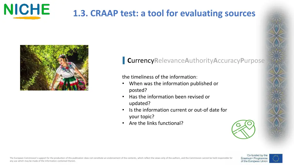 1 3 craap test a tool for evaluating sources 1