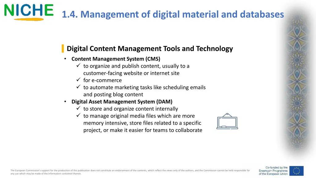 1 4 management of digital material and databases 1