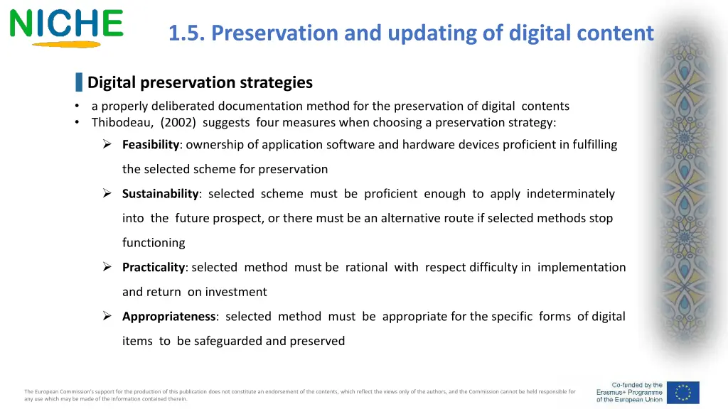 1 5 preservation and updating of digital content