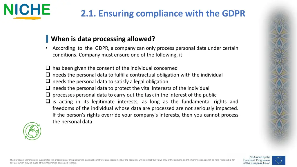 2 1 ensuring compliance with the gdpr 4