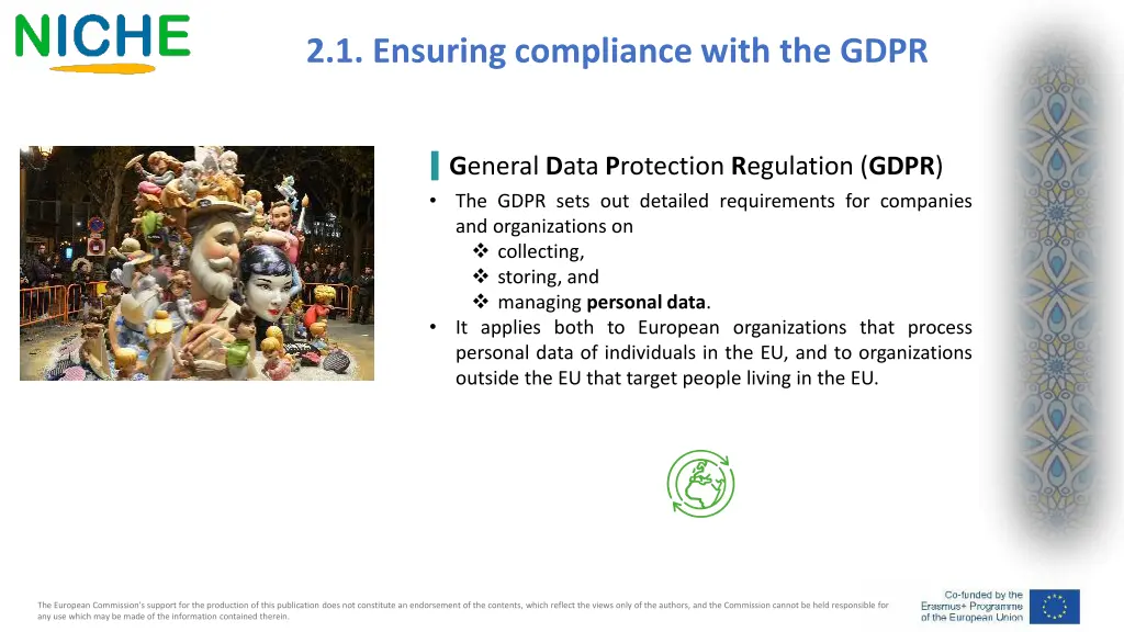2 1 ensuring compliance with the gdpr