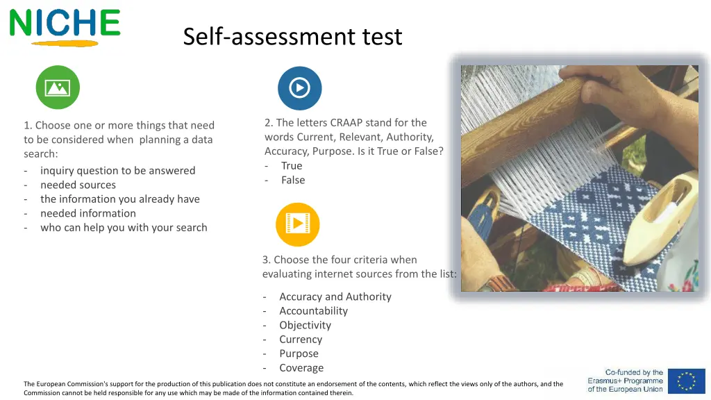 self assessment test