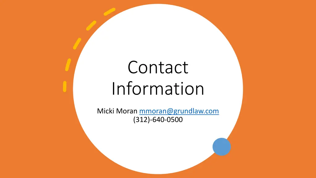 contact information